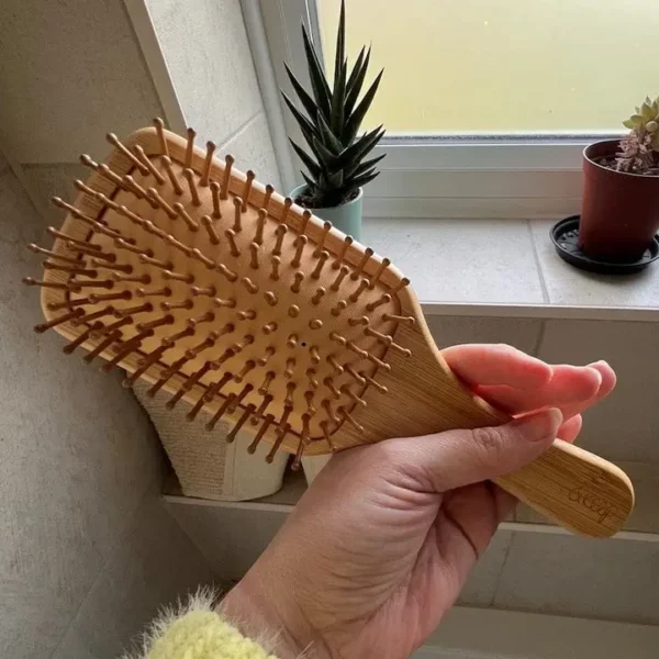 Bamboo Paddle Hair Brush