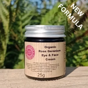 Eye & Face Cream - Rose Geranium - Organic