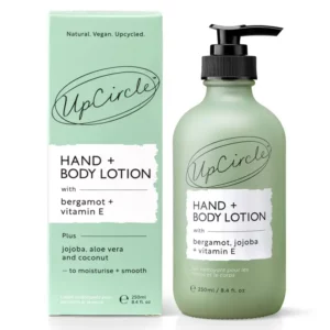 Upcircle Hand + Body Lotion with Bergamot + Vitamin E Eco Friendly