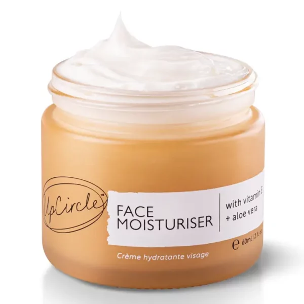 Upcircle - Face Moisturiser with Vitamin E + Aloe Vera Eco Natural