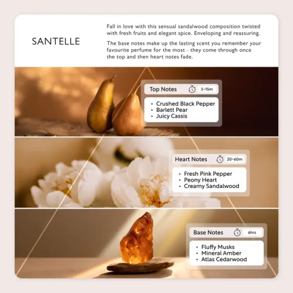 Perfume - Santelle Eau De Parfum Upcycled Eco-Friendly Vegan