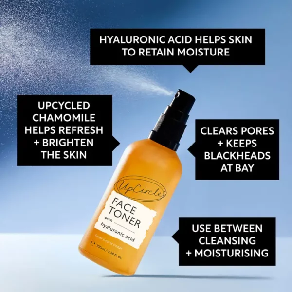 Upcircle - Face Toner with Hyaluronic Acid Eco Friendly + Sustainable