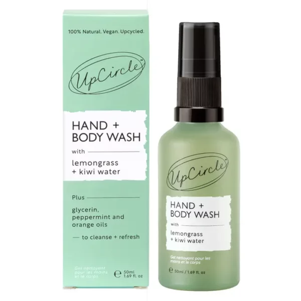 Upcircle - Hand + Body Wash with Kiwi Natural Vegan Soap