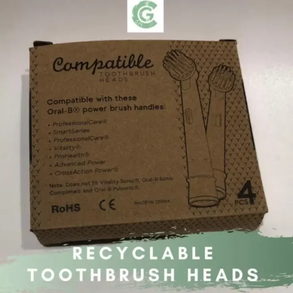 Electric Toothbrush Replacement Heads - Oral B Compatible