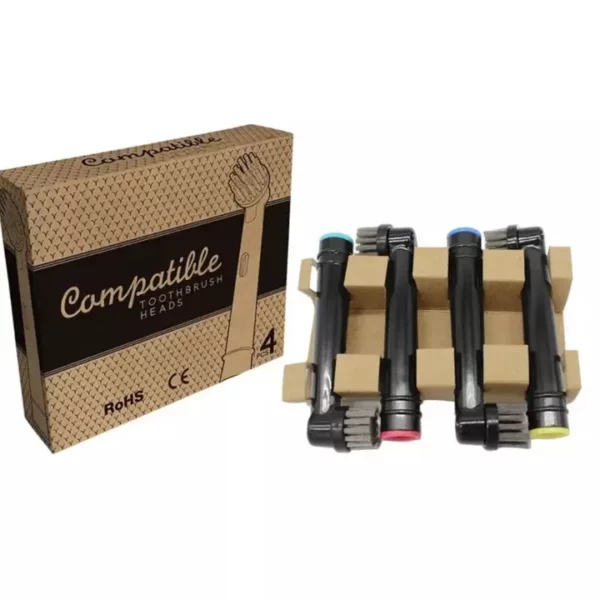 Electric Toothbrush Replacement Heads - Oral B Compatible