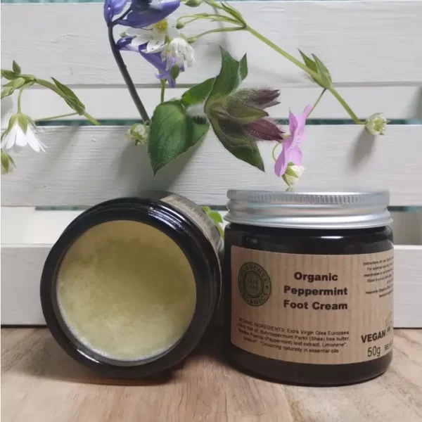 Organic Peppermint Foot Cream