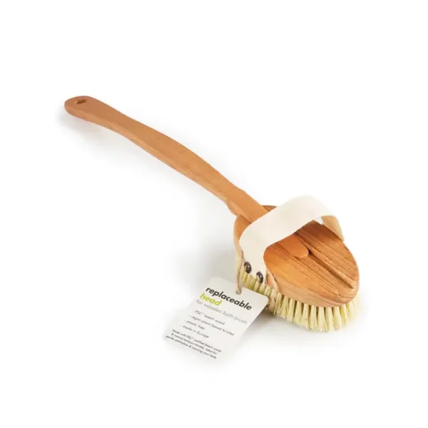 Wooden Bath Brush with Removable Head (Fsc 100%)