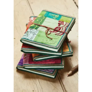 Notebook - Large - Handmade Recycled Sari Covered