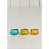 Tealight Holders - Recycled Pumpkin Shaped Glass