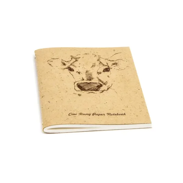 Recycled Dung & Tea Paper Notebooks