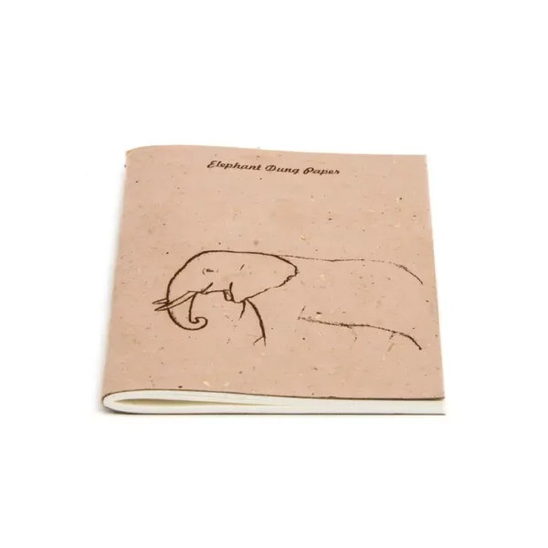 Recycled Dung & Tea Paper Notebooks