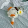 Keyring - Crochet Cat