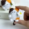 Keyring - Crochet Cat
