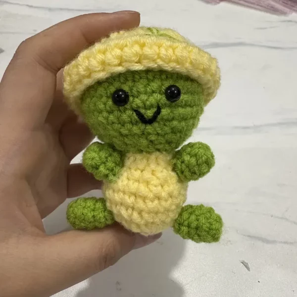 Keyring - Crochet Turtle