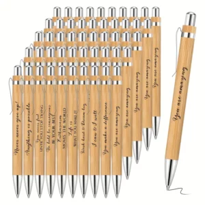 Bamboo Pen - Motivational quotes