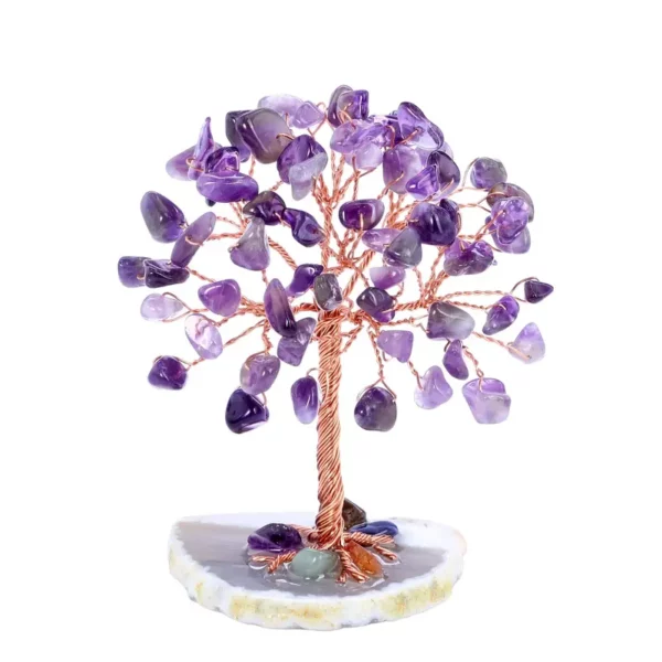 Crystal Chip Tree - Handmade - Various