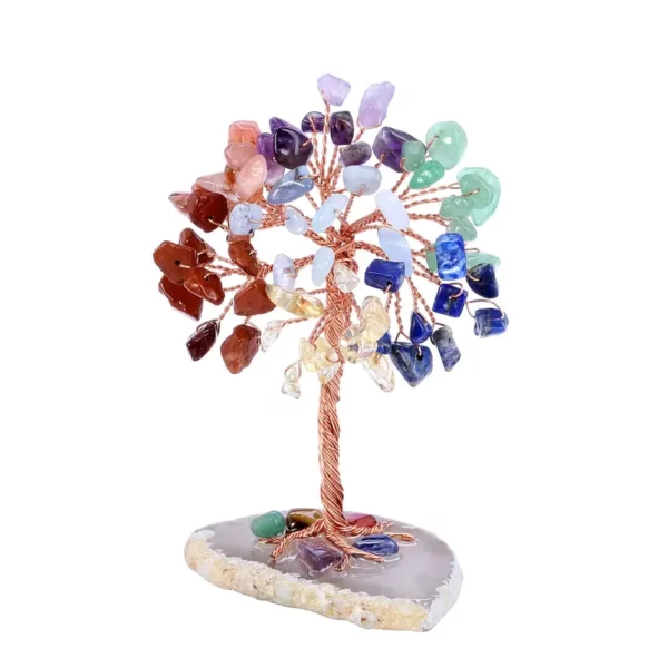 Crystal Chip Tree - Handmade - Various
