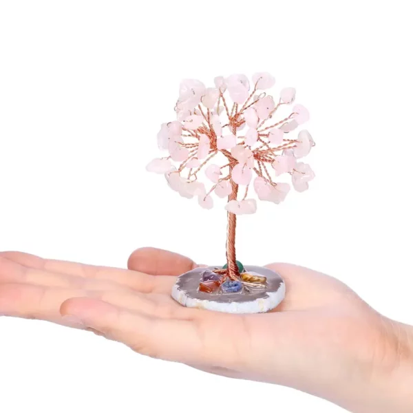 Crystal Chip Tree - Handmade - Various