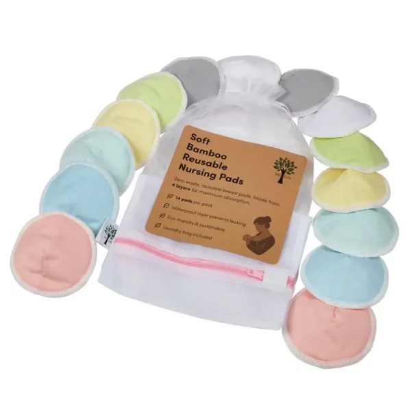 Reusable Bamboo Nursing - Breast Pads - 3 Sizes Available