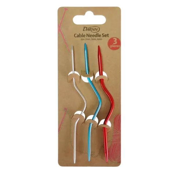 Darnn Cable Needles Set, Cable Stitch Holders