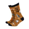Smiling Faces Bamboo Socks - Various - Men