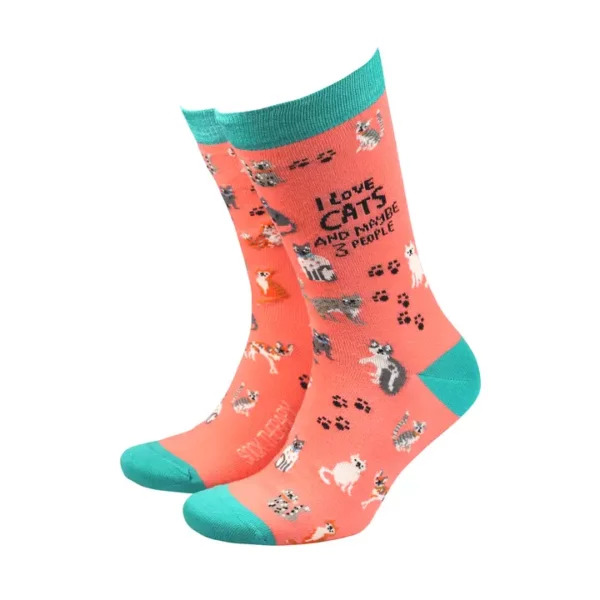 Smiling Faces Bamboo Socks - Various - Men