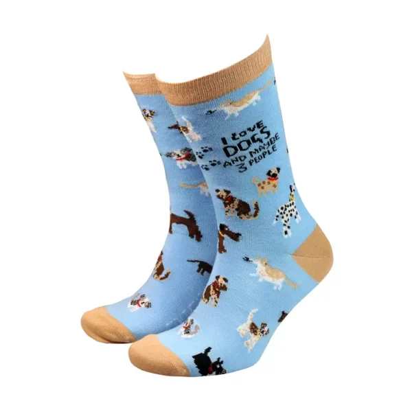 Smiling Faces Bamboo Socks - Various - Men