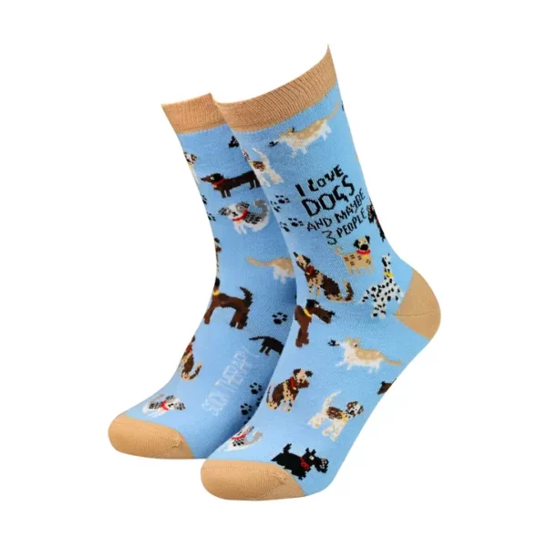 Smiling Faces Bamboo Socks - Women's