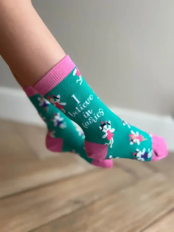 Smiling Faces Bamboo Socks - Various - Kids