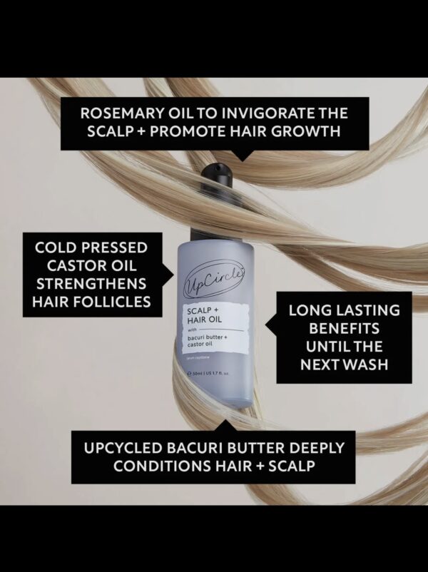 Scalp & Hair Oil Treatment - Heat Damage, Growth, Split Ends