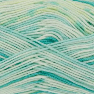 King Cole Yarn - Cherish DK Variegated (Baby) - Aqua Marine