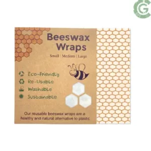 Beeswax Reusable Food Wrap pack of 3