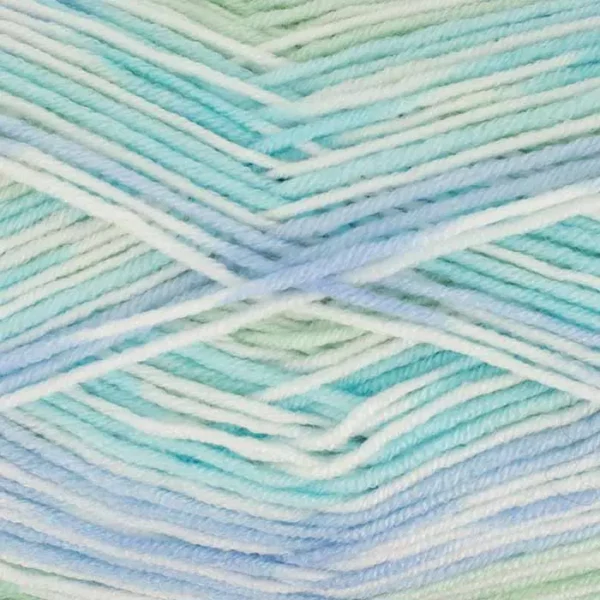 King Cole Yarn - Cherish DK Variegated (Baby) - Peppermint