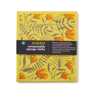 Jumbo Compostable Sponge Cleaning Cloths