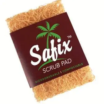 Safix Coconut Fibre Scrub Jumbo Pad (Large Size)